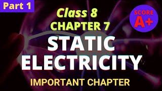 Class 8 Physics  Static Electricity With Notes  Kerala Syllabus  Part 1 [upl. by Yttam]