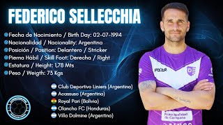 Federico Sellechia 7  Delantero  Striker  Villa Dalmine 2024 [upl. by Esile]