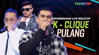 K  Clique ft Massmusic  Pulang  Persembahan Live MeleTOP  Nabil Ahmad amp Jihan Muse [upl. by Eneles756]