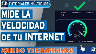 Como Medir Velocidad De Internet  Test De Velocidad De Internet [upl. by Ocire]