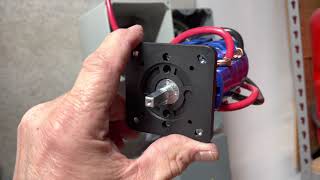 How to wire 16 terminal change over switch for redundant contact ratingwire current limited 75amps [upl. by Luap75]