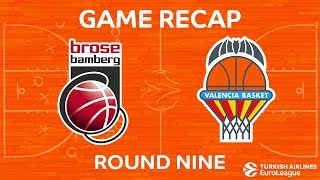 Highlights Brose Bamberg  Valencia Basket [upl. by Vanthe281]