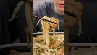 Grilled offal udon food [upl. by Richmound]