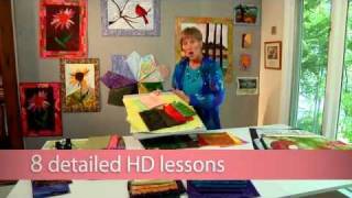 Art Quilting Pictorial Techniques with Wendy Butler Berns on Craftsycom [upl. by Baylor]