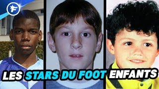 A quoi ressemblaient les STARS du foot plus jeunes [upl. by Nodnas]