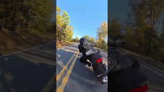 Honda CB650R Motorcycle Street Riding Knee Down Practice Insta360 Bison Track Vnm Sport [upl. by Winterbottom216]