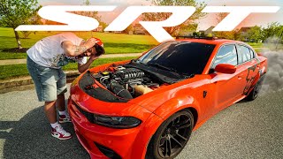 1000HP DEMON CHARGER CUTTING UP EXTREMELY LOUD WHINE 🍷 [upl. by Pittel306]