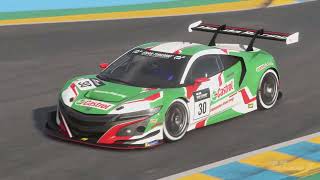 Honda NSX Gr3 du mans [upl. by Leahcimed408]