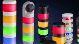 Banner EZLIGHT TL50 Tower Light Family Indicators [upl. by Aehta]