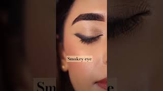 Beautiful smoky eye makeup makeup wedding foryou viral shorts trending eyemakeup [upl. by Rorie155]