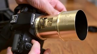 Lomography Petzval 85mm f22 lens review with samples Fullframe and APSC [upl. by Rabkin434]