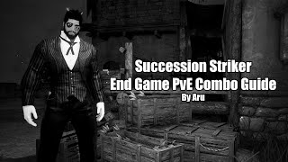 BDO Succession Striker PvE Combo Guide For End Game Spots [upl. by Rikahs972]