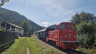 Einfahrt des Sonderzug 3 am 18082024 in Hohenberg [upl. by Martinez]