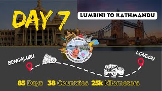 day7 A journey from Lumbini to Kathmandu 245 Kms took 10 hours [upl. by Acey]