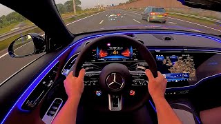 The New Mercedes E Class E53 AMG 2025 Test Drive [upl. by Hidie931]