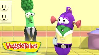 Larryboy and the Bad Apple  Larryboy Full Episode  VeggieTales  Kids Cartoon [upl. by Janela559]