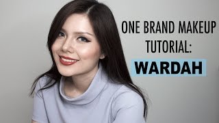 WARDAH  One Brand Makeup Tutorial  Christine Sindoko [upl. by Rediah193]