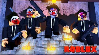 ROBLOX TOP SECRET MISSION Rob the Bank Roblox Notoriety [upl. by Laeahcim]