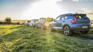 Jaguar EPace vs Volvo XC40 vs BMW X1 vs DS7 Crossback [upl. by Flannery]