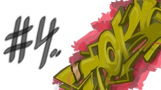 Doke  How to draw Graffiti Sketches 4 [upl. by Britni]