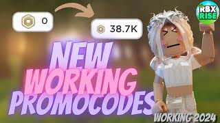 New Working Promocode 2024 Rbxrise [upl. by Minette]