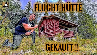 FLUCHTHÜTTE GEKAUFT in SCHWEDEN  NEUES Projekt beginnt  Survival Mattin [upl. by Grange]