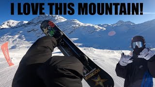 POV FULL DAY SNOWBOARDING IN THE PARK [upl. by Etka]