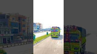 Beautiful colors truck nice road shorts video [upl. by Sherr]