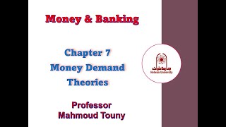 Theories of money demand The classical school The Keynesian theory The Monetarist School [upl. by Boyes404]