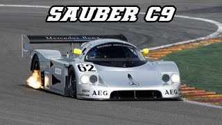 Sauber Mercedes C9 at Spa Classic 2012 [upl. by Haliled75]