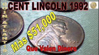 Valor del centavo de 1992  Cuánto vale hoy en 2024 Màs 51000 [upl. by Atteinotna]