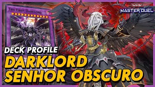 DARKLORD  DECK DOS ANJOS CAÍDOS NO MASTER DUEL  PROFILE E COMBOS [upl. by Erline]