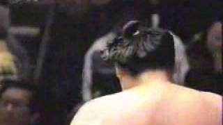 Miyabiyama vs Takanohana 2 hatsu 2003 [upl. by Chloras]