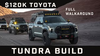 120000 Toyota Tundra Build Walk around [upl. by Ester]