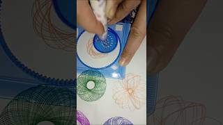 Spirograph ASMR video New orange color Spiro Graph 2024 Spirometry new designs 2024 spirograph asm [upl. by Tor]