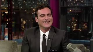 joaquin phoenix no match for legend dave letterman [upl. by Otrebron]