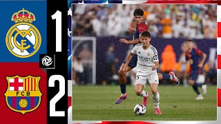 HIGHLIGHTS  Real Madrid 12 FC Barcelona  Summer Tour 2024 [upl. by So]