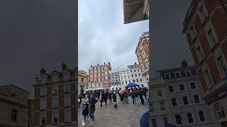 Covent Garden Christmas songs London UK [upl. by Tayyebeb]