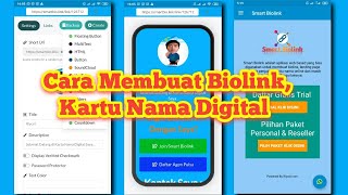 Cara Membuat Biolink Kartu Nama Digital Menggunakan Smartbiolink [upl. by Roosevelt595]