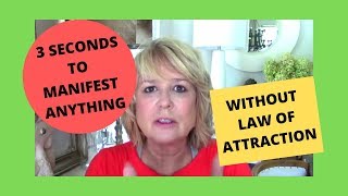 3 Seconds to Manifest Anything Without Law of Attraction with Landria Onkka [upl. by Analim]