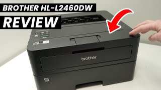 Review of the Brother HLL2460DW Printer [upl. by Seen]