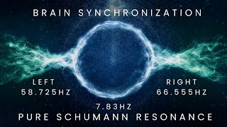 Schumann Resonance Pure Frequency 783hz for BRAIN SYNCHRONIZATION Meditation binauralbeats [upl. by Kristen494]