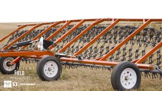 Field Work with the S3 Delta Harrow Cart [upl. by Pilloff]