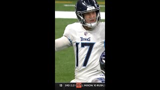 Paulson Adebo intercepts the Ryan Tannehill pass vs Tennessee Titans [upl. by Ailyt]