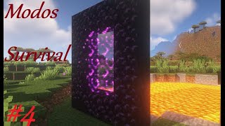 Kész a portál Modos survival 4rész [upl. by Xuaegram607]