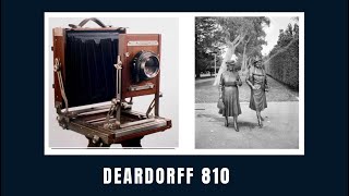 Large Format Film EP10  Deardorff 810 Canberra Old Parliament House Garden [upl. by Karena]