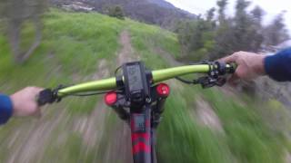 2014 Santa Cruz V10 w 1000w Bafang MidDrive Ripping w King Clemens C6 [upl. by Gregson]