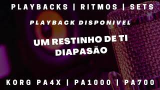 UM RESTINHO DE TI  DIAPASÃO  PLAYBACK [upl. by Sivraj]