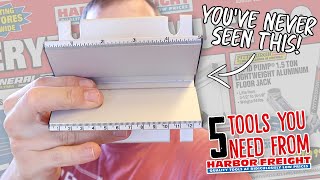 5 Woodworking Tools You Need From Harbor Freight Vol 10 [upl. by Finella532]