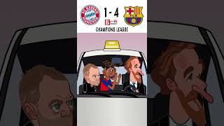 highlights of Barcelona vs Bayern munich 😂 barcelona BayernMunich Raphinha [upl. by Aneeres397]